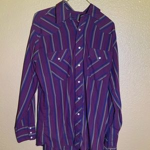 90’s vintage western pearl snap shirt